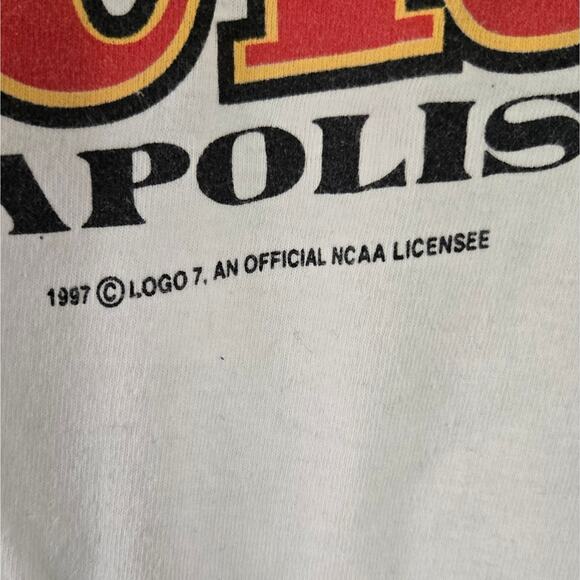 Vintage 1997 NCAA Final Four Graphic T-Shirt, Size L - Picture 4 of 6